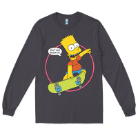 The Simpsons Bart Simpson Eat My Shorts Premium T Shirt Long Sleeve Tee | Teevron