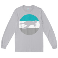 Moon Dust sea turtle retro gift for men or boys t shirt Long Sleeve Tee - linhVisuals