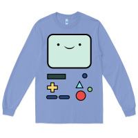 Colony Blue bmo   adventure time Long Sleeve Tee - linhVisuals