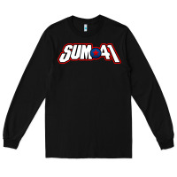 Black Artwork SUM41 Long Sleeve Tee - linhVisuals