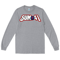 Heather Grey Artwork SUM41 Long Sleeve Tee - linhVisuals