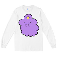 White lumpy space  adventure time Long Sleeve Tee - linhVisuals