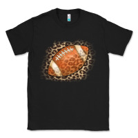 Black American Football Leopard Classic Tee - CowCowDesign