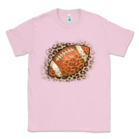 Bubblegum Pink American Football Leopard Classic Tee - CowCowDesign