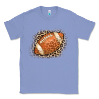 Colony Blue American Football Leopard Classic Tee - CowCowDesign