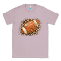 Lilac American Football Leopard Classic Tee - CowCowDesign