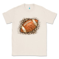 Natural American Football Leopard Classic Tee - CowCowDesign