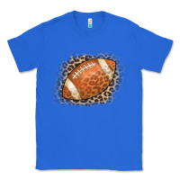 True Royal American Football Leopard Classic Tee - CowCowDesign