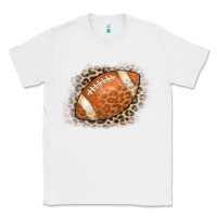White American Football Leopard Classic Tee - CowCowDesign