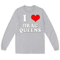 Moon Dust i love drag queens  i heart drag queens t shirt Long Sleeve Tee - linhVisuals