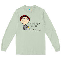Matcha this is my cup of i give a sh!t oh look it’s empty t shirt Long Sleeve Tee - linhVisuals