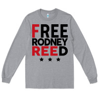 Heather Grey free rodney reed Long Sleeve Tee - linhVisuals