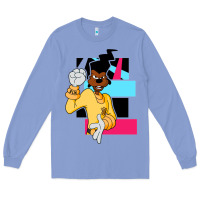 Colony Blue powerline   black lives matter   powerline goofy movie Long Sleeve Tee - linhVisuals