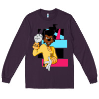 Plum powerline   black lives matter   powerline goofy movie Long Sleeve Tee - linhVisuals