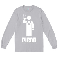 Moon Dust cigar smoker Long Sleeve Tee - linhVisuals