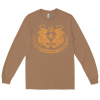 Toasted Coconut twin tiger sak yant tattoo muay thai thailand martial art tank top Long Sleeve Tee - linhVisuals