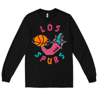 Black Los Spurs Long Sleeve Tee - linhVisuals