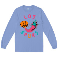 Colony Blue Los Spurs Long Sleeve Tee - linhVisuals