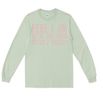 Matcha here i am what are your other 2 wishes Long Sleeve Tee - linhVisuals