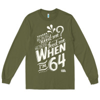 Army Green lyrics by lennon and mccartney   when i'm 64 tank top Long Sleeve Tee - linhVisuals