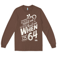 Chestnut lyrics by lennon and mccartney   when i'm 64 tank top Long Sleeve Tee - linhVisuals