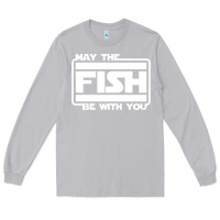 Moon Dust May The Fish Be With You Fishing3 Long Sleeve Tee - linhVisuals