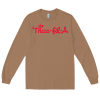 Women Funny Thicc Thick Fil A Curvy Women Girlfriend Premium T Shirt Long Sleeve Tee | Teevron