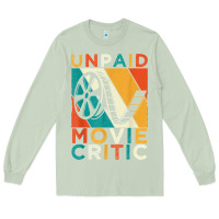 Matcha unpaid movie critic shirt film cinema motion picture fan t shirt Long Sleeve Tee - linhVisuals