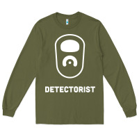 Army Green detectorist Long Sleeve Tee - linhVisuals