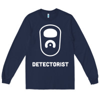 Navy detectorist Long Sleeve Tee - linhVisuals