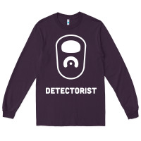 Plum detectorist Long Sleeve Tee - linhVisuals