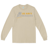 Mushroom us navy seabees we build, we fight us navy sweatshirt Long Sleeve Tee - linhVisuals