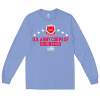 Colony Blue us army corps of engineers (usace) pullover hoodie Long Sleeve Tee - linhVisuals