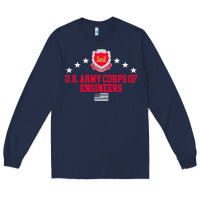 Us Army Corps Of Engineers (usace) Pullover Hoodie Long Sleeve Tee | Teevron