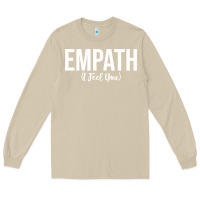 Mushroom empath i feel you gift for empathetic person empathy pullover hoodie Long Sleeve Tee - linhVisuals