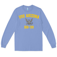 Colony Blue uss arizona bb 39 battleship t shirt Long Sleeve Tee - linhVisuals