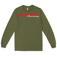 Army Green SCARAB RACING BOATS Long Sleeve Tee - linhVisuals