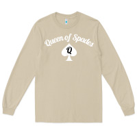 Mushroom queen of spades clothes for women   qos tee t shirt Long Sleeve Tee - linhVisuals
