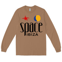 Toasted Coconut Space Ibiza Long Sleeve Tee - linhVisuals