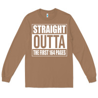 Toasted Coconut Straight Outta The First 164 Pages Long Sleeve Tee - linhVisuals
