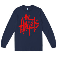 Navy The Angels Long Sleeve Tee - linhVisuals