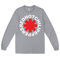 Heather Grey the white hot peppers Long Sleeve Tee - linhVisuals