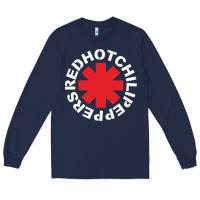 Navy the white hot peppers Long Sleeve Tee - linhVisuals