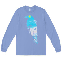 Colony Blue raven t  shirt the raven t  shirt Long Sleeve Tee - linhVisuals