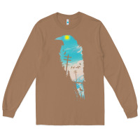 Toasted Coconut raven t  shirt the raven t  shirt Long Sleeve Tee - linhVisuals