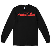 Black True Value Merchandise Long Sleeve Tee - linhVisuals