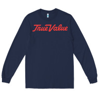 Navy True Value Merchandise Long Sleeve Tee - linhVisuals