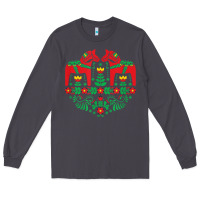 Smoke swedish dala horse folk art t shirt Long Sleeve Tee - linhVisuals