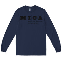 Navy Maryland Institute College of Art Long Sleeve Tee - linhVisuals