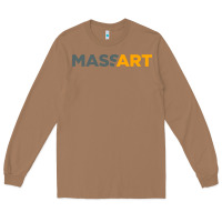 Toasted Coconut Massachusetts College of Art and Design Long Sleeve Tee - linhVisuals